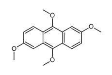 2,6,9,10-tetramethoxyanthracene结构式