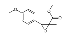 methyl 3-(4-methoxyphenyl)-2-methyloxirane-2-carboxylate Structure