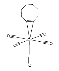 pentacarbonyl(cis-cyclooctene)chromium Structure