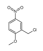 2-(氯甲基)-1-甲氧基-4-硝基苯结构式