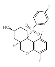 (6aR,8S,10aS)-10a-(4-氯苯磺酰基)-1,4-二氟-6α,7,8,9,10,10a-六氢-6H-苯并[c]苯并吡喃-8-醇图片