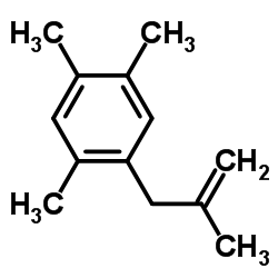 1,2,4-Trimethyl-5-(2-methyl-2-propen-1-yl)benzene structure