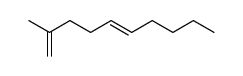 2-methyl-deca-1,5-diene Structure