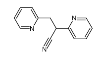 2,3-dipyridin-2-ylpropanenitrile Structure