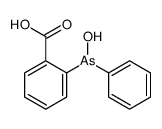 2-[hydroxy(phenyl)arsanyl]benzoic acid Structure