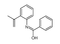 N-(2-prop-1-en-2-ylphenyl)benzamide Structure