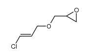 trans-3-chloroallyl 2,3-epoxypropyl ether Structure