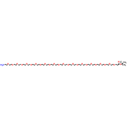 H2N-PEG24-CH2CH2COO<sup>t</sup>Bu Structure