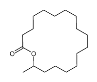 18-methyl-oxacyclooctadecan-2-one结构式