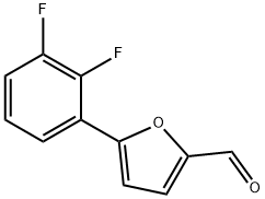 5-(2,3-Difluorophenyl)furan-2-carbaldehyde图片