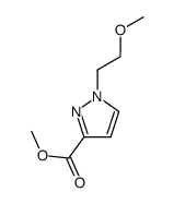 Methyl 1-(2-Methoxyethyl)-1H-Pyrazole-3-Carboxylate structure