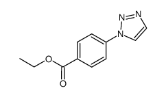 ethyl 4-(1H-1,2,3-triazol-1-yl)benzoate Structure