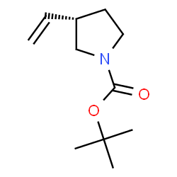 tert-butyl (S)-3-vinylpyrrolidine-1-carboxylate structure