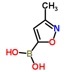 (3-Methyl-1,2-oxazol-5-yl)boronic acid Structure