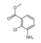 Methyl 3-amino-2-chlorobenzoate structure