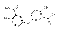 5,5'-Methylenedisalicylic acid structure