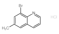 8-Bromo-6-methylquinoline hydrochloride structure