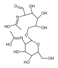 N-acetylglucosaminyl beta(1-6)N-acetylgalactosamine结构式