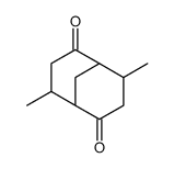 4,8-dimethylbicyclo[3.3.1]nonane-2,6-dione结构式