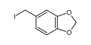 3,4-methylenedioxybenzyl iodide结构式