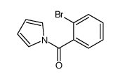 (2-bromophenyl)-pyrrol-1-ylmethanone结构式