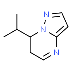 Pyrazolo[1,5-a]pyrimidine, 6,7-dihydro-7-(1-methylethyl)- (9CI)结构式