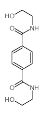 1,4-Benzenedicarboxamide,N1,N4-bis(2-hydroxyethyl)- structure