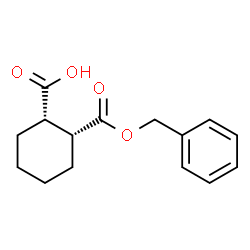 (1S,2R)-2-((Benzyloxy)Carbonyl)Cyclohexane-1-Carboxylic Acid structure