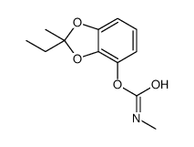 (2-ethyl-2-methyl-1,3-benzodioxol-4-yl) N-methylcarbamate Structure