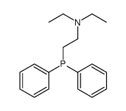 2-diphenylphosphanyl-N,N-diethylethanamine Structure