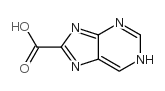 1H-Purine-8-carboxylicacid(9CI)结构式