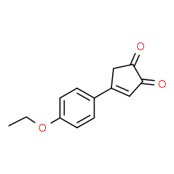 3-Cyclopentene-1,2-dione,4-(4-ethoxyphenyl)-(9CI) picture