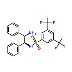 N-[(1S,2S)-2-氨基-1,2-二苯基乙基]-3,5-二(三氟甲基)苯磺酰胺图片