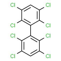 tetrachloro(tetrachlorophenyl)benzene Structure