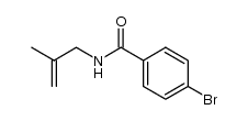 N-Methallyl-4-bromobenzamide Structure