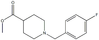 Methyl 1-[(4-fluorophenyl)methyl]piperidine-4-carboxylate picture