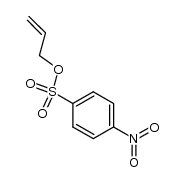 4-nitro-benzenesulfonic acid allyl ester Structure