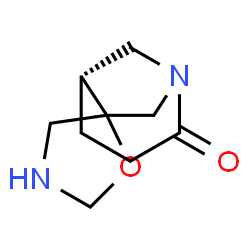 Spiro[1-azabicyclo[3.2.1]octane-6,5-oxazolidin]-2-one, (5R)- (9CI)结构式