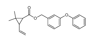 3'-phenoxybenzyl 2,2-dimethyl-3-vinyl-cyclopropane-carboxylate结构式