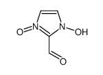 1H-Imidazole-2-carboxaldehyde, 1-hydroxy-, 3-oxide (9CI) structure