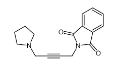 N-[4-(1-Pyrrolidinyl)-2-butynyl]phthalimide结构式