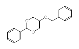 2-phenyl-5-phenylmethoxy-1,3-dioxane structure