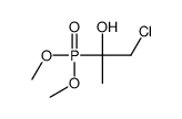 1-chloro-2-dimethoxyphosphorylpropan-2-ol Structure