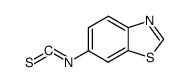 6-isothiocyanato-benzothiazole结构式