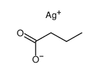 silver(I) n-butyrate结构式