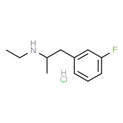 3-Fluoroethamphetamine (hydrochloride) structure