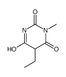 5-ethyl-1-methyl-1,3-diazinane-2,4,6-trione结构式