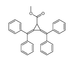 methyl 2,3-dibenzhydrylidenecyclopropane-1-carboxylate Structure