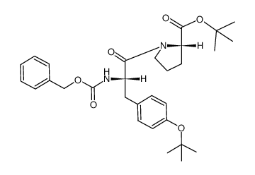 Z-Tyr(tBu)-Pro-O-tBu结构式