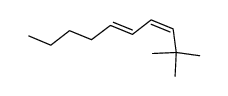 (3Z,5E)-2,2-dimethyl-3,5-decadiene Structure